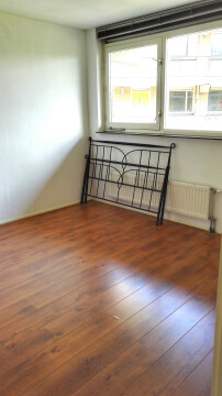 Bedroom: will be fully furnished! Bed & desk weren't up yet here.