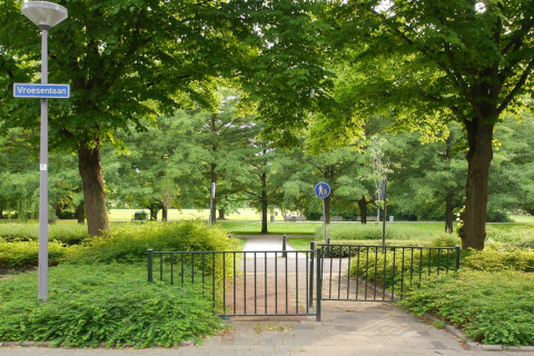 Ingang park 100 meter